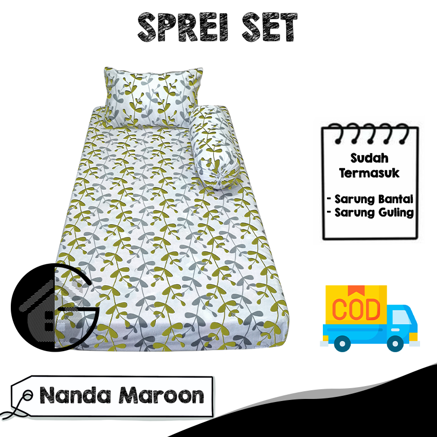 Sprei Homemade 180x200 160x200 120x200 90x200 Karakter