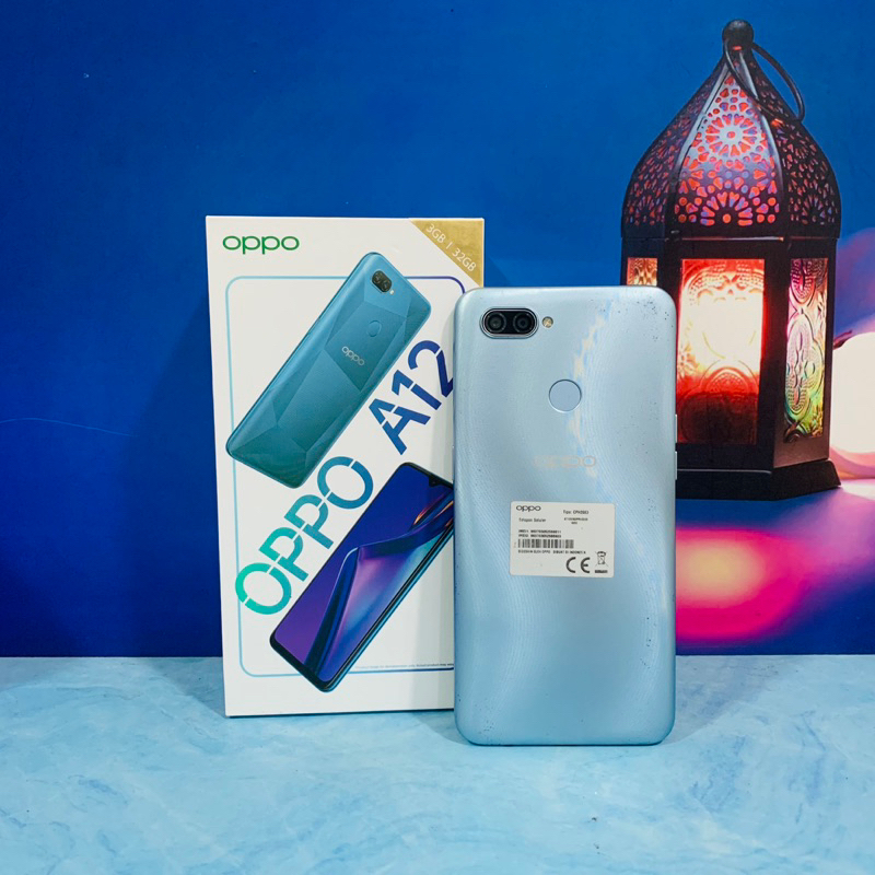 OPPO A12 3/32GB 4/64GB SECOND FULLSET BEKAS GARANSI RESMI