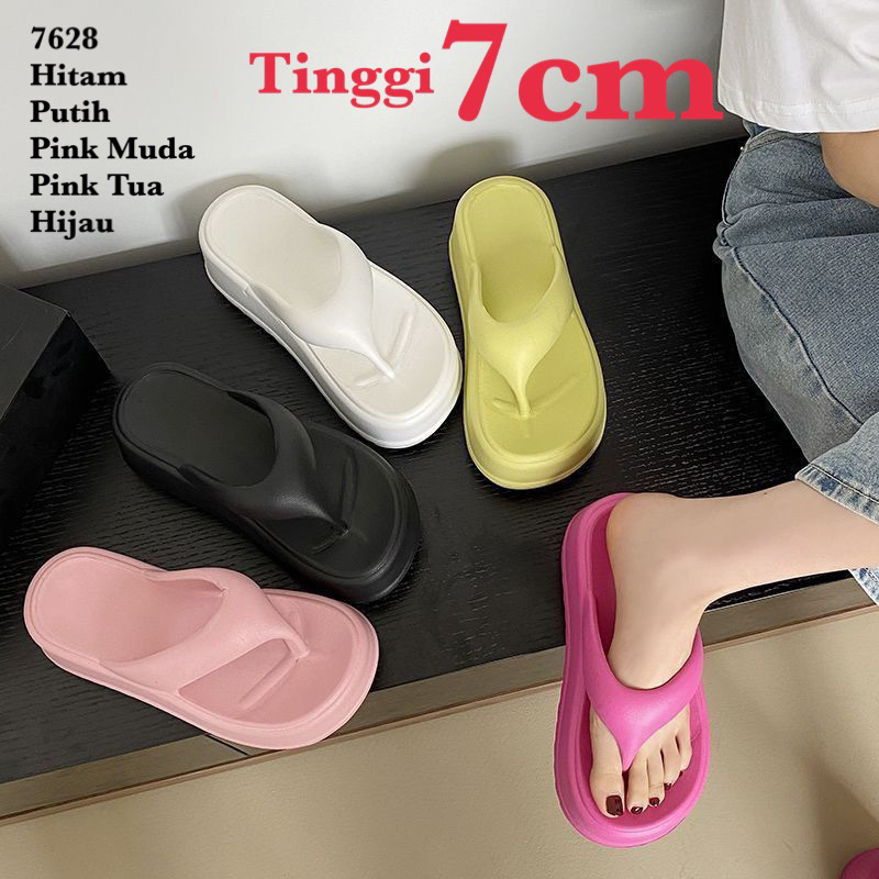 SANDAL WANITA RINGAN 7628 ANTI LICIN