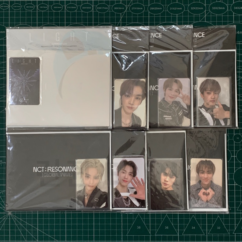 [Ready Stock] 1st MD Beyond Live AR Ticket Set NCT 2020 Resonance AR Ticket Taeyong Jaehyun Mark Sun