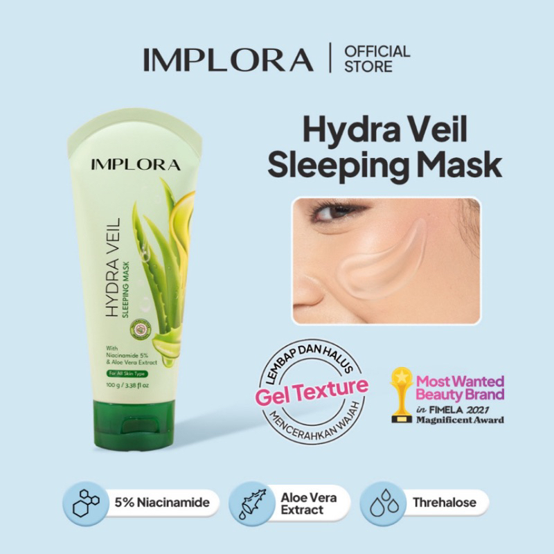 IMPLORA HYDRA VEIL SLEEPING MASK