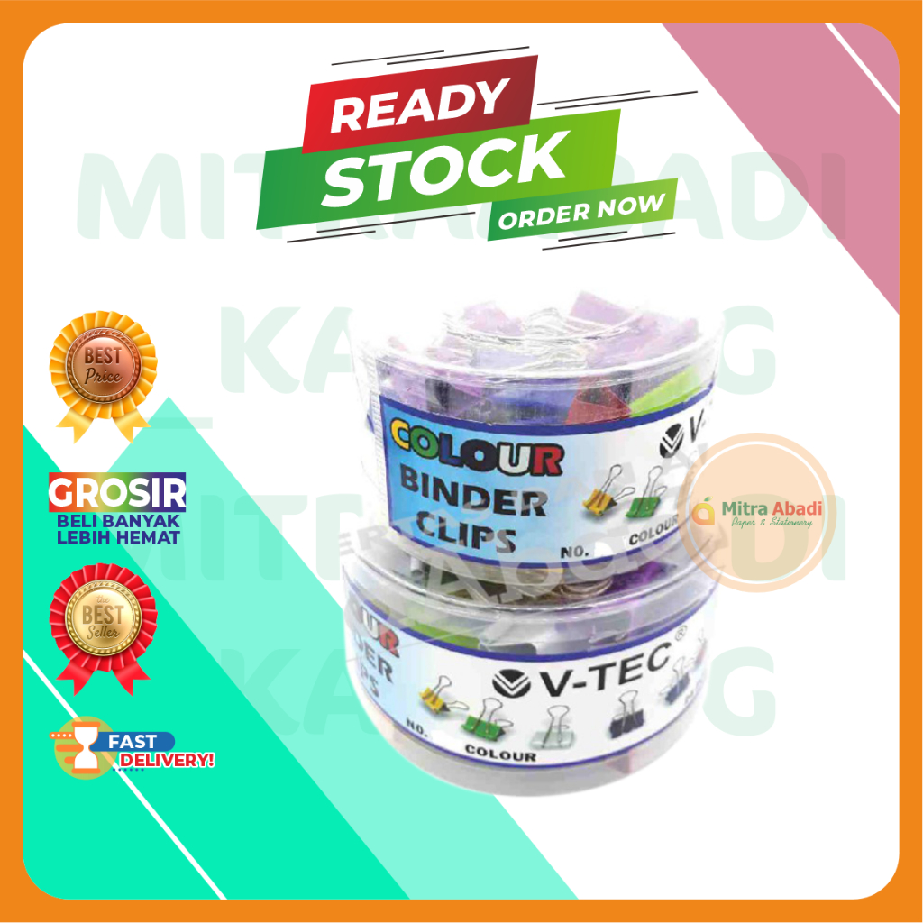 

(24PCS) BINDER CLIP VTEC 155W