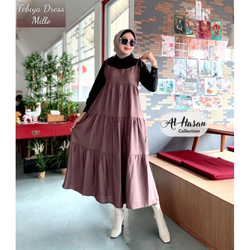 FEBIYA DRESS ORIGINAL AL HASAN COLLECTION/DRESS AL HASAN