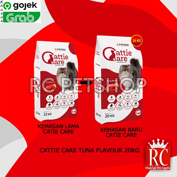 Gosend Makanan Kucing Cattie Care Cat Food 20 KG