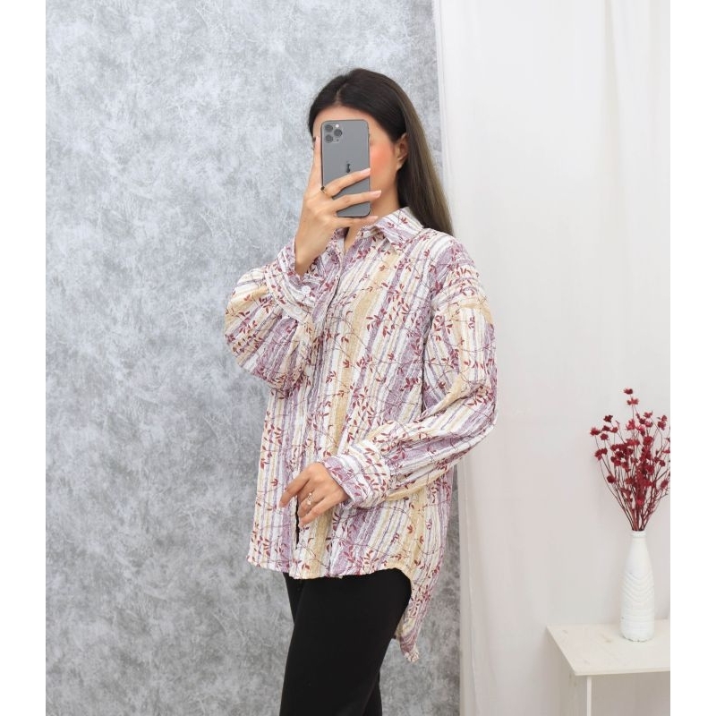 KEMEJA OVERSIZE(CRINGKLE PREMIUM)