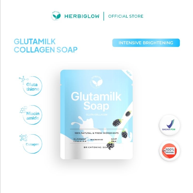 [HERBIGLOW] Glutamilk Soap