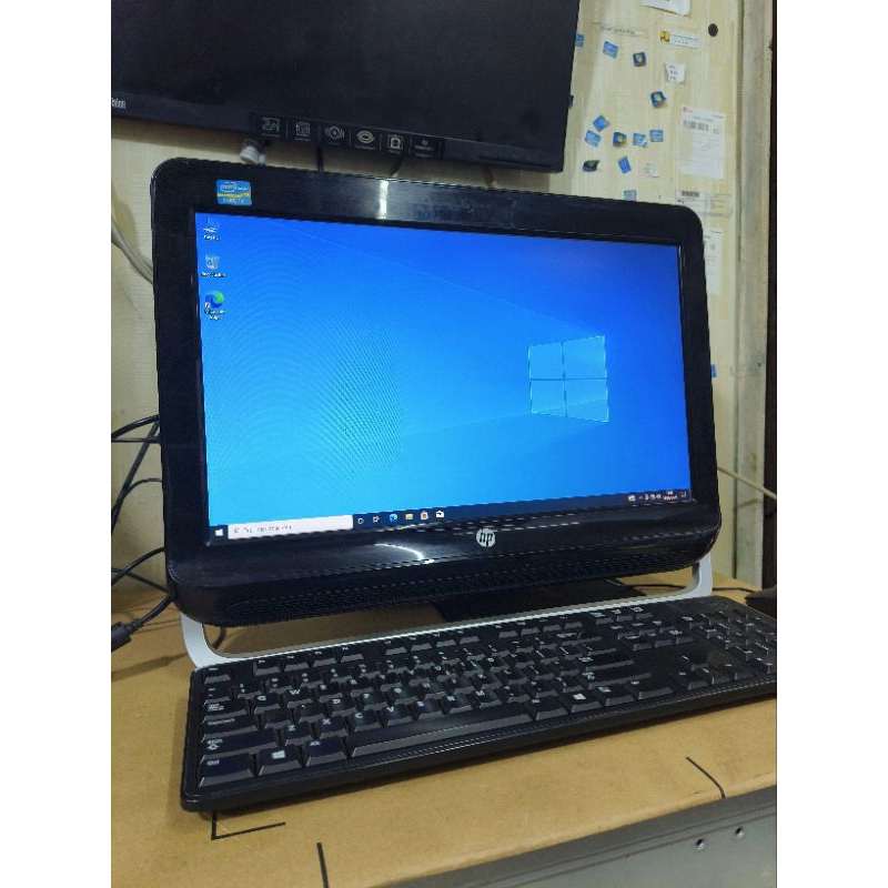 PC AIO ALL IN ONE HP PAVILION 20 CORE I3-3240-2120  RAM 4GB SSD 128GB