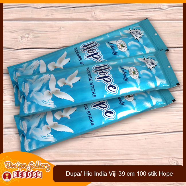 Dupa Hio Wangi Aromaterapi India Viji Hope Isi 100 stik 39 cm