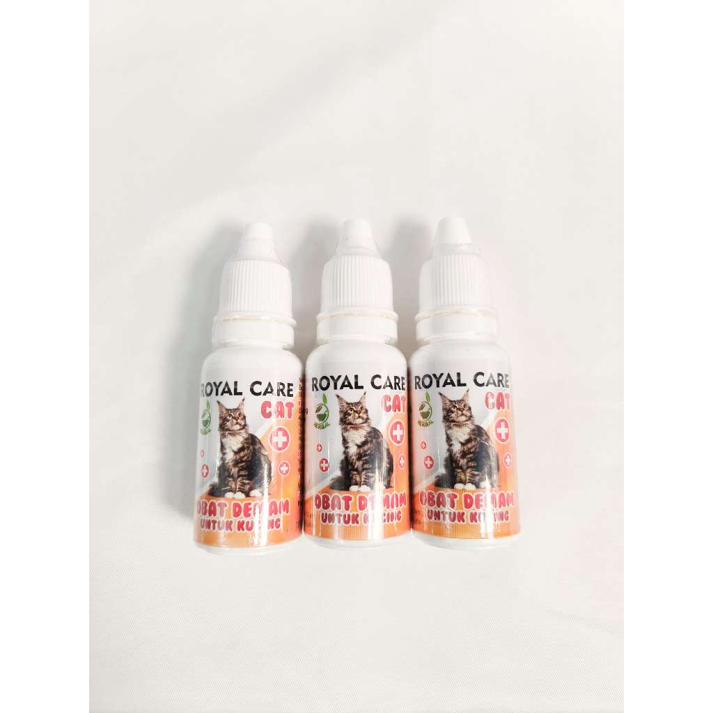 ROYAL CARE Obat Demam Kucing Penurun Suhu Tubuh Radang Nyeri 10 ml