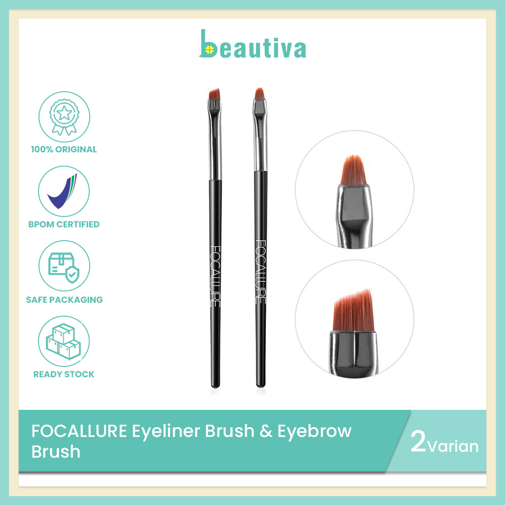 FOCALLURE Eyeliner Brush - Eyebrow Brush 1 Pcs