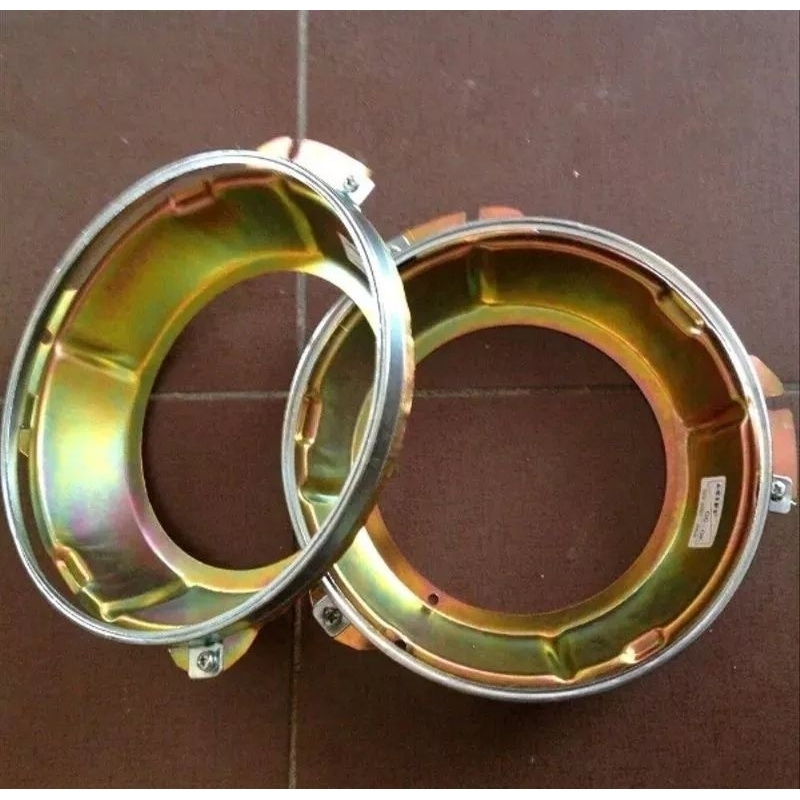 ring lampu bulat 7in hijet 1000, hiace, hartop sepasang