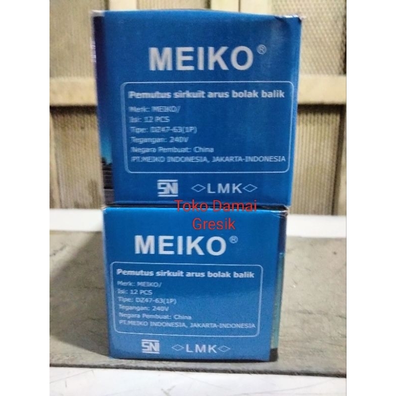 MEIKO MCB 1 Phase SNI 4A Dan 6A