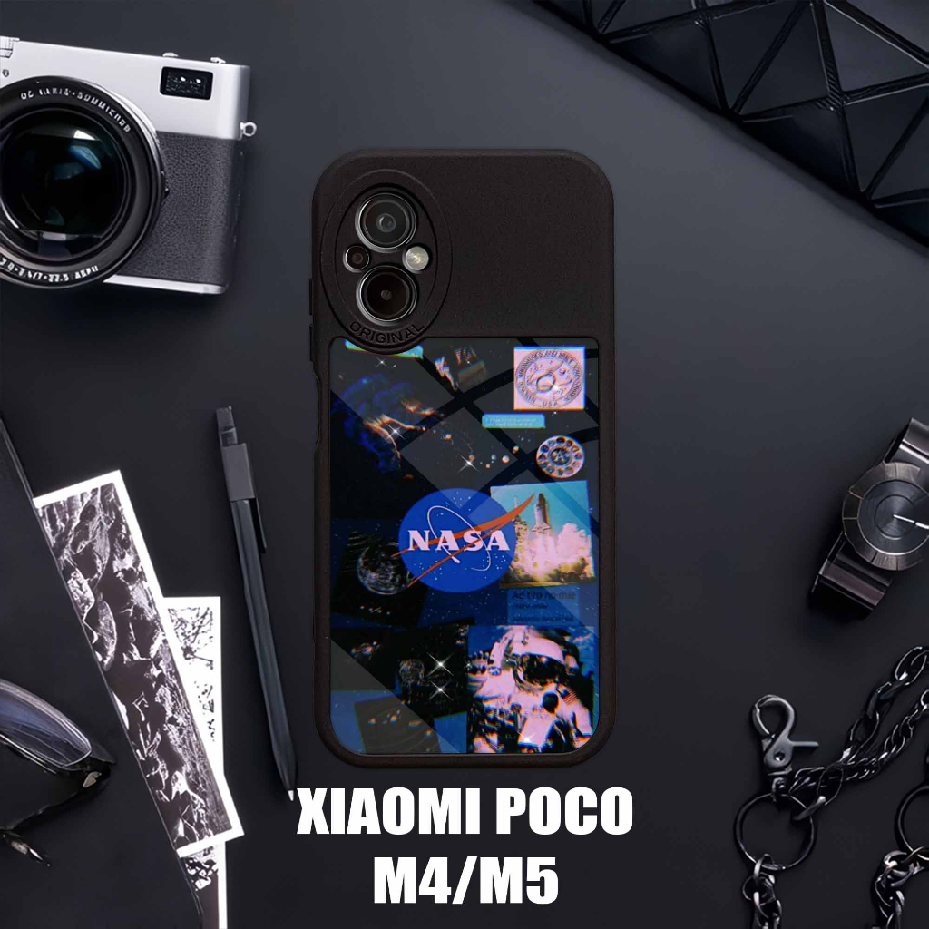 Case Xiaomi POCO M5 2023 [NASA DAY] Softcase Xiaomi POCO M4 / POCO M5 GLOSSY 2D TERBARU - Casing INF