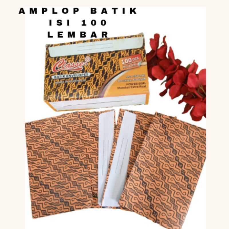 

Amplop Batik isi 100 pcs