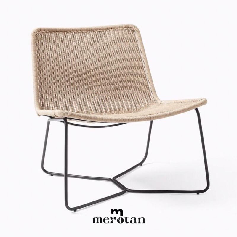 Kursi Santai Rotan / Kursi Malas Anyaman Rotan