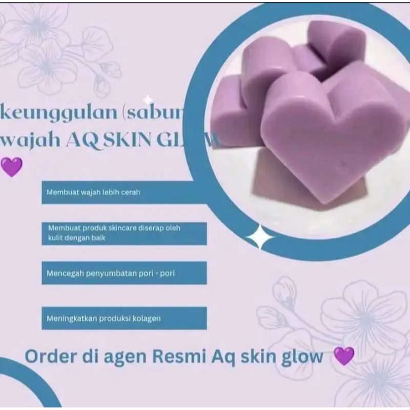 sabun Wajah AQ skin glow