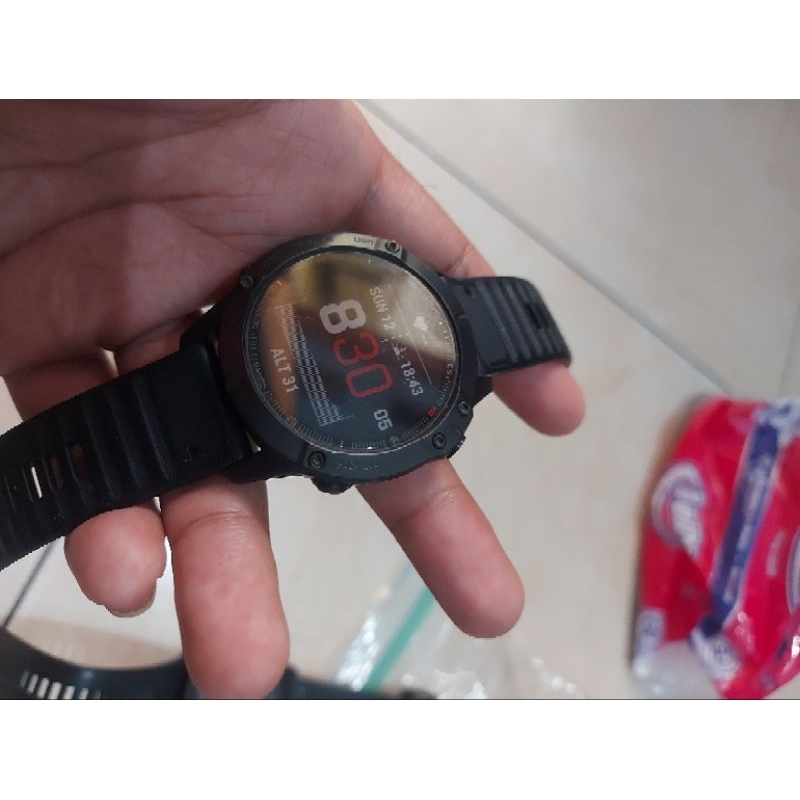 Jam Garmin Fenix 6 Sapphire Original Second