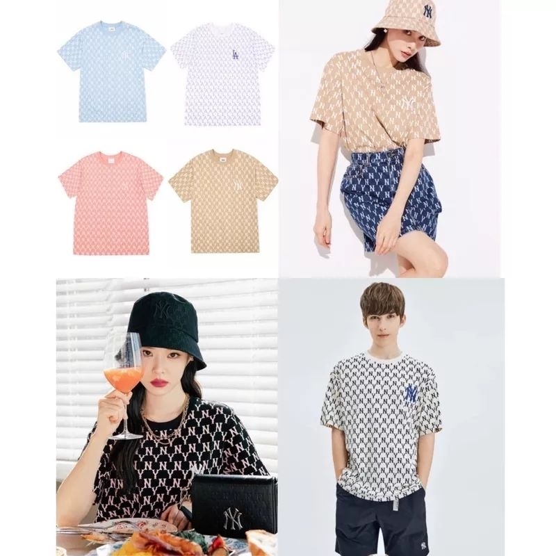 MLB monogram full print t'shirt