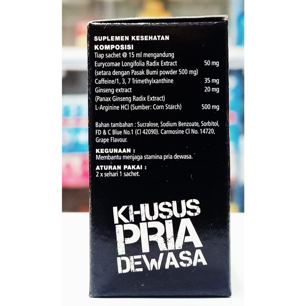 Neo Hormoviton 𝐏𝐞𝐫𝐟𝐨𝐫𝐦𝐚𝐧𝐜𝐞 𝐊𝐞𝐦𝐚𝐬𝐚𝐧 𝐂𝐚𝐢𝐫 𝟏𝟓𝐌𝐋 - 1 Sachet Stamina Pria