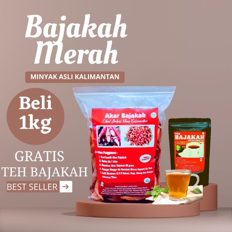 BAJAKAH-AKAR BAJAKAH/KAYU BAJAKAH ASLI KALIMANTAN