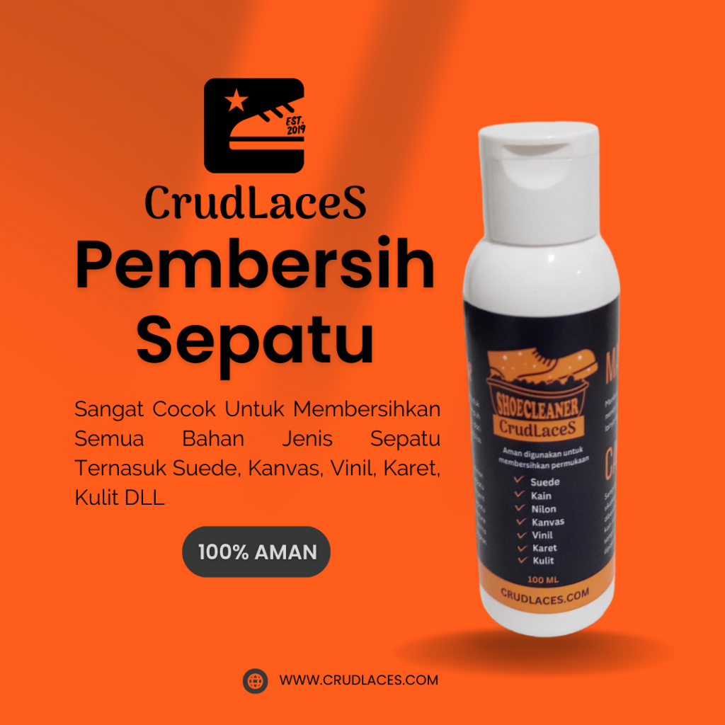 Pembersih Sepatu - Crudlaces Shoe Cleaner