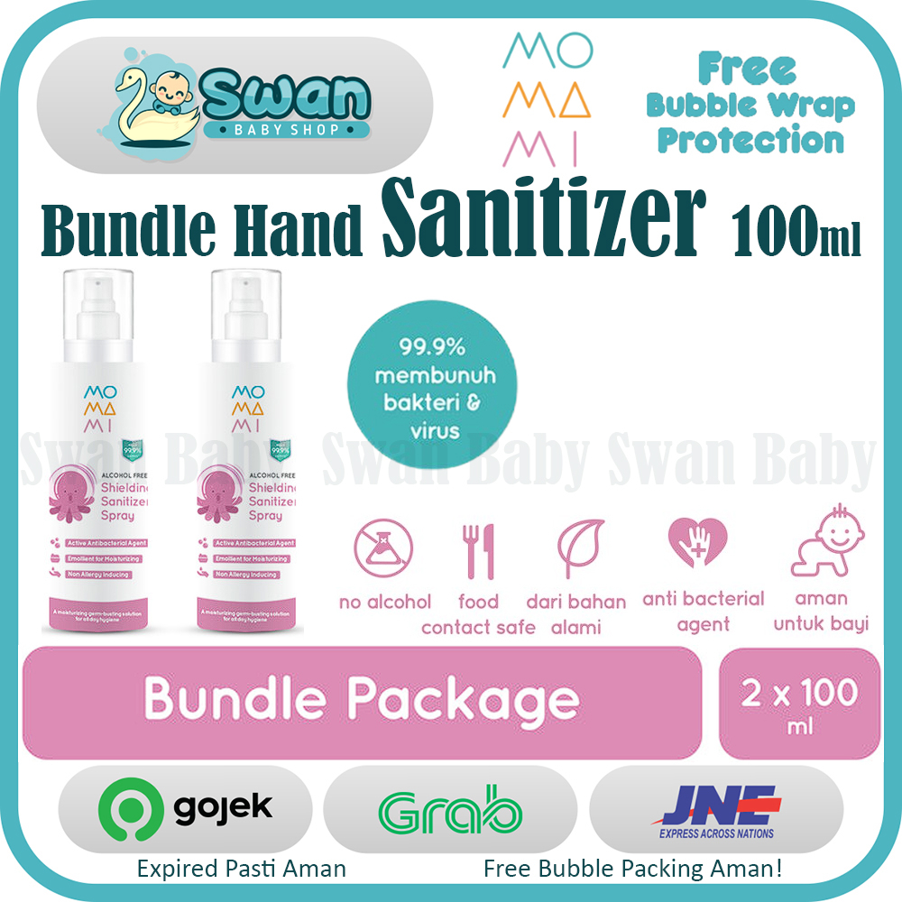 Momami Bundle Shielding Sanitizer 2pcs / Perlengkapan Bayi