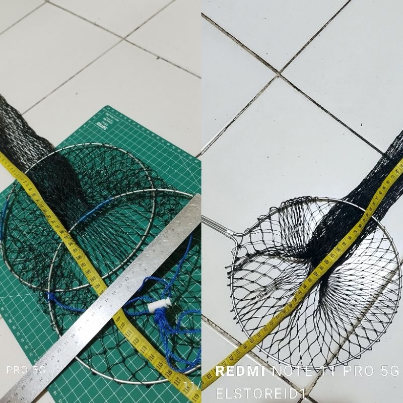 KERAMBA IKAN 115cm Ring 21 Kerumbu Koja Tusuk tancap dan Double ring susun tempat ikan