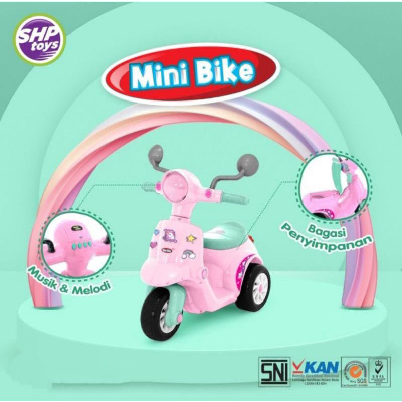 MAINAN ANAK SCOOTER MINI BIKE MB 691 MB691 SHP TOYS TERBARU