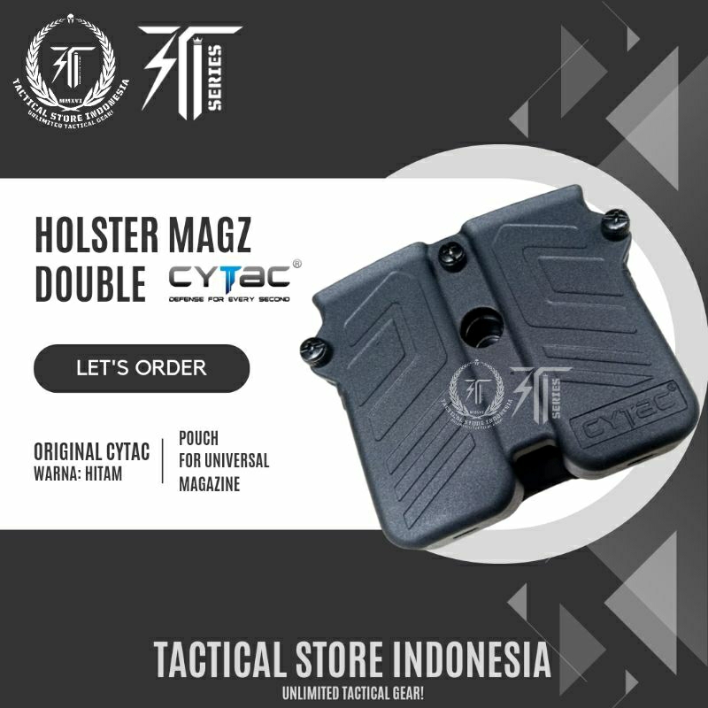 Holster Magazine Cytac Original Double Magazine - Pouch Magazine Cytac Universal TERMURAH