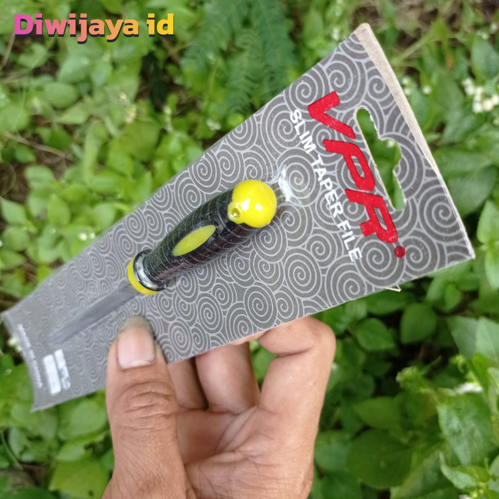 Kikir Pengasah Gergaji Kayu Kualitas Import Merk Viper - Kikir Segitiga 5 inch Dobel Ekstra Langsing