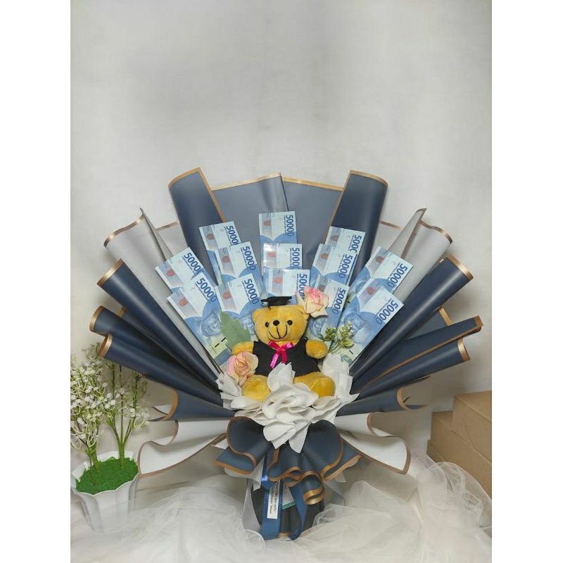 

buket uang kosong, buket bebas request