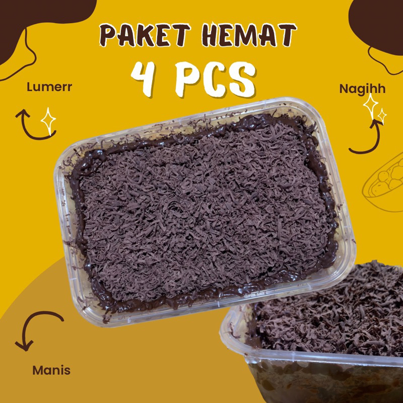 

[PAKET HEMAT 4 BOX] Keripik Coklat Lumer 1 KG