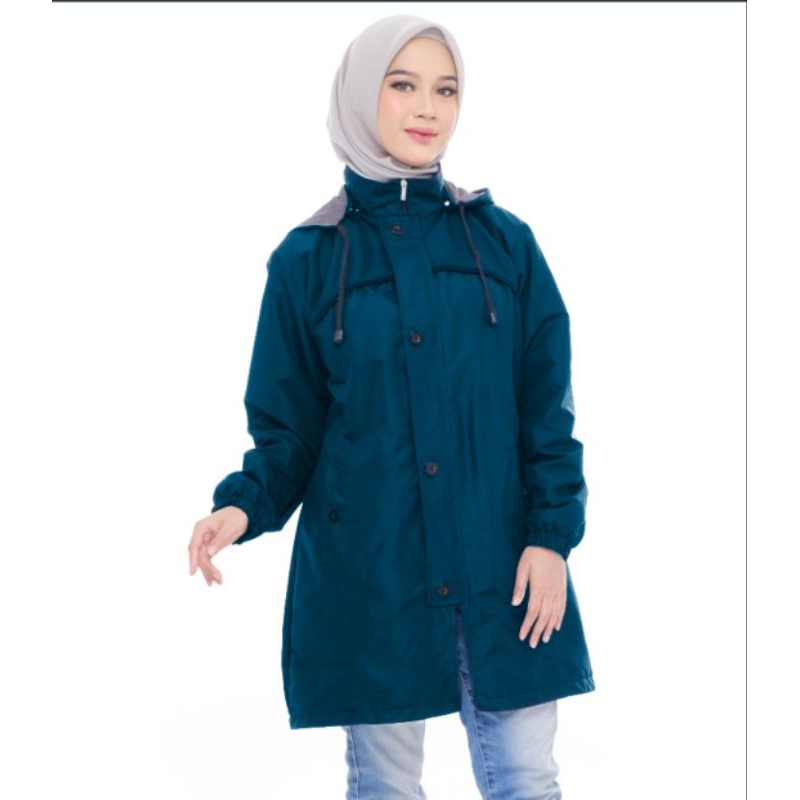 ANAPHA jaket parka syari muslimah jaket hijab hijabers jaket parka wanita panjang jacket hijaber syari