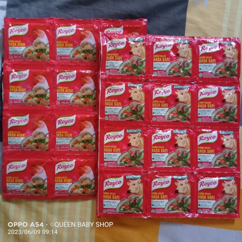 Royco Renteng isi 12 Rasa Ayam dan Sapi