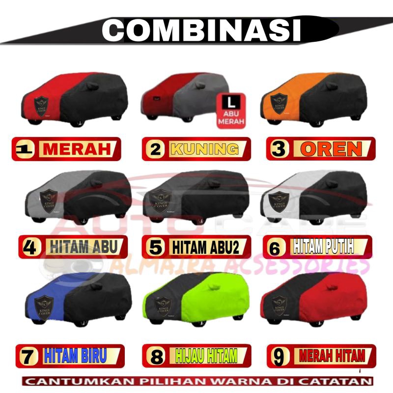 COVER MOBIL/BODY MOBIL ALL NEW YARIS SARUNG MOBIL WATERPROOF