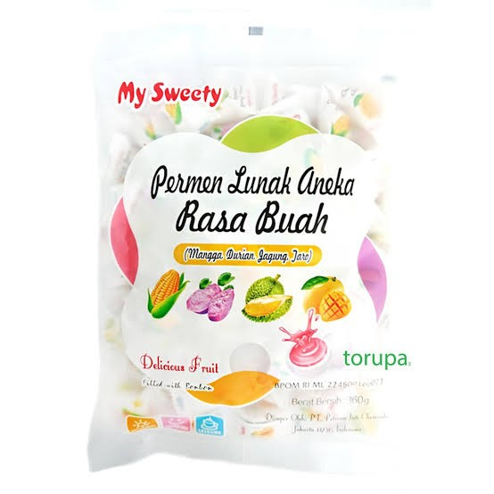 

PERMEN LUNAK ANEKA RASA BUAH MY SWEETY 500 GRAM