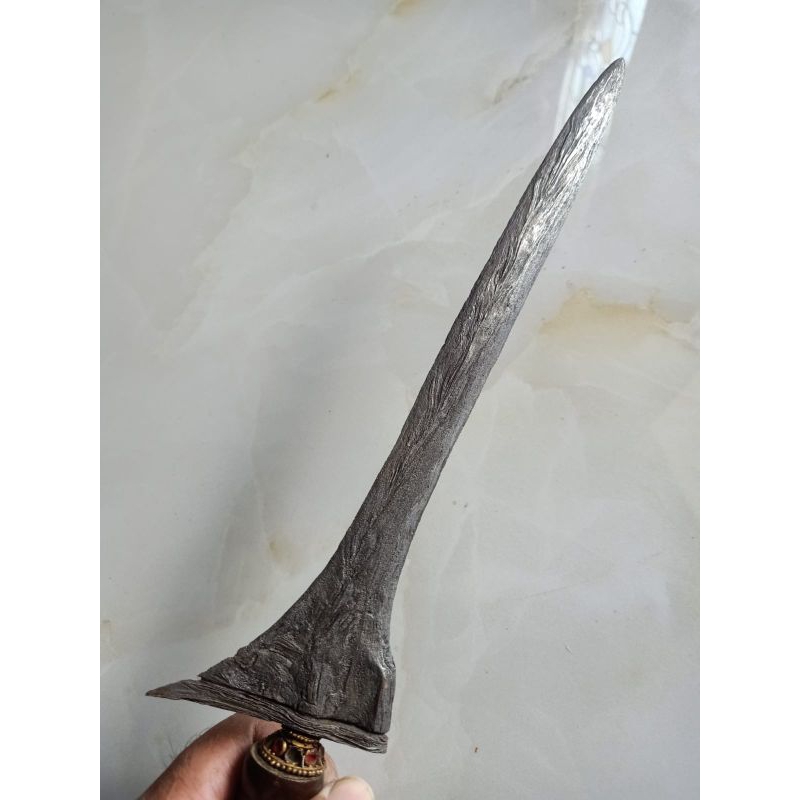 KERIS PATREM PAMOR BULU AYAM / NOGO RANGSANG SEPUH UTUH ORIGINAL MATARAM