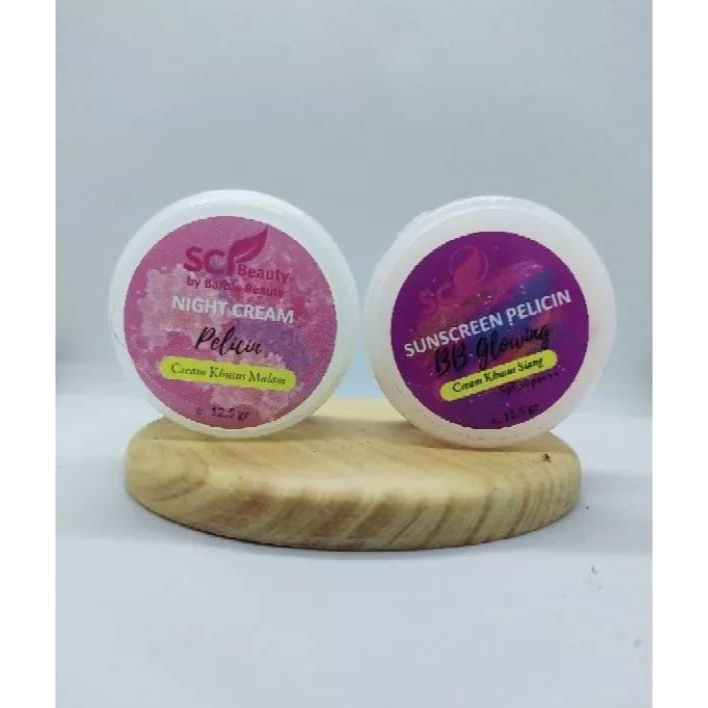 SCIbeauty Cream Pelicin Night Dan Sunscreen Pelicin Barbie Beauty