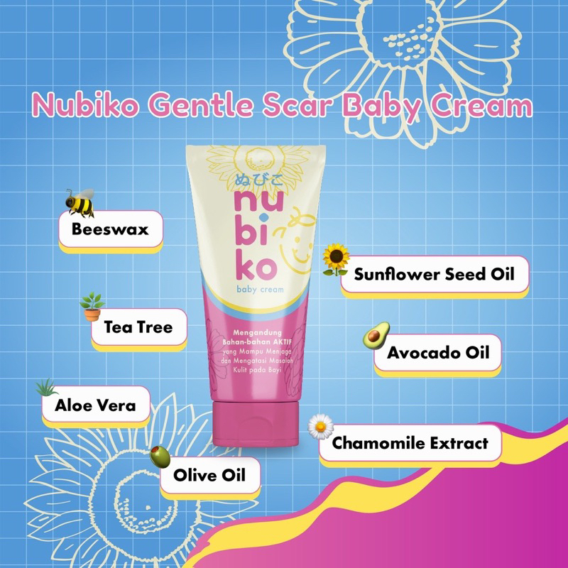 NUBIKO BABY CREAM / nubiko skincare baby anak