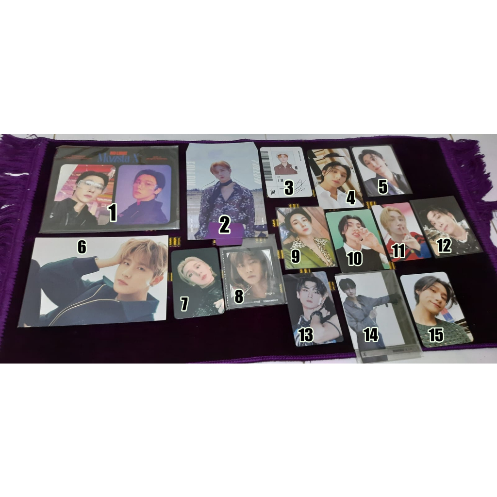 MONSTA X IM CHANGKYUN OFFICIAL PC POSTCARD