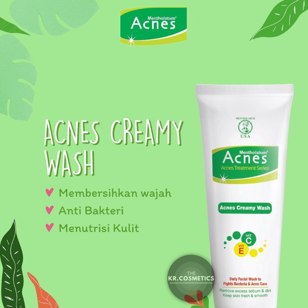 Acnes Starter Pack paket travel (Creamy Wash + Powder Lotion + Sealing Jell) 3in1