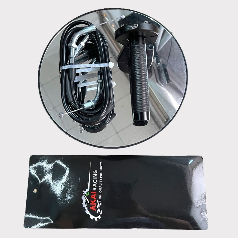 GAS SPONTAN AKAI RACING 2KABEL CNC, PANJANG KABEL 2 METER