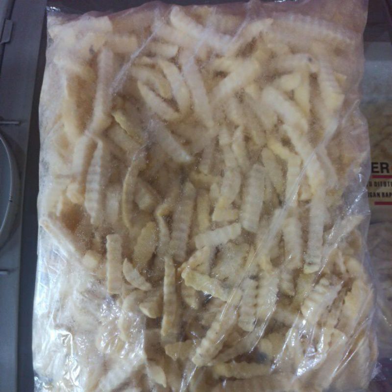 

French Fries kentang goreng Crinklecut2,5kg