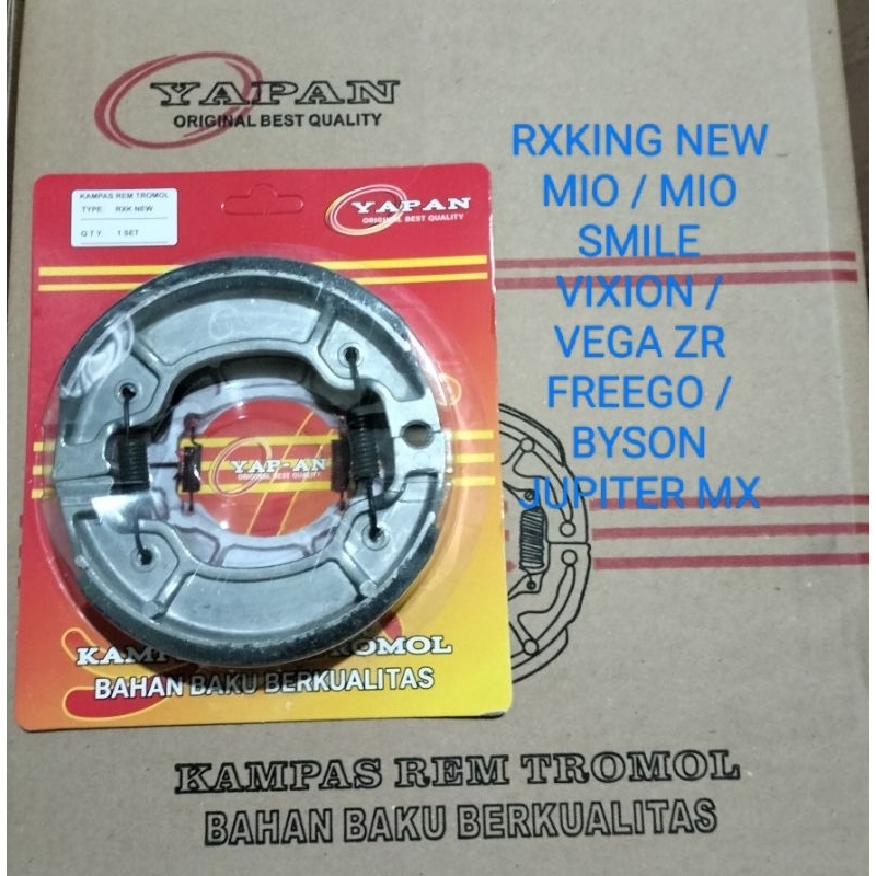 PIRODO KAMPAS REM TROMOL BELAKANG RXKING NEW / MIO / MIO M3 / VIXION OLD/ BYSON /