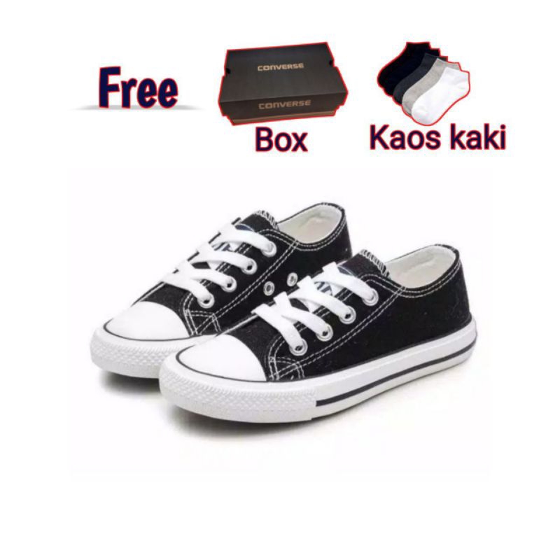 Sepatu Converse Anak Ready Size (18-35) /  Sepatu Anak / Sneakers Anak / Sepatu Sekolah Anak