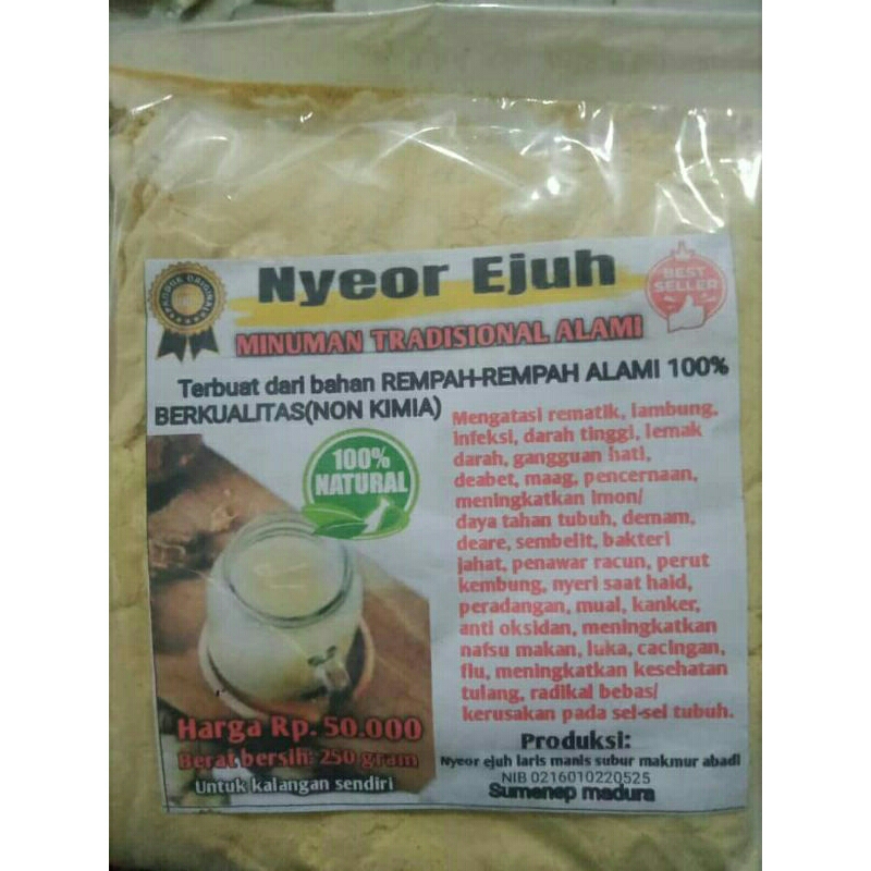 

jamu tradisional 100% ALAMI.