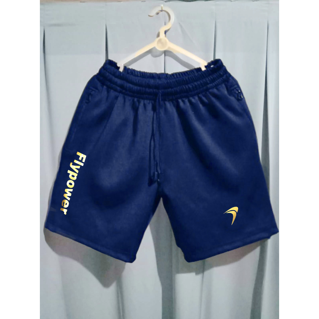 Celana Badminton Flypower Pendek Bahan Scuba/Neoprene