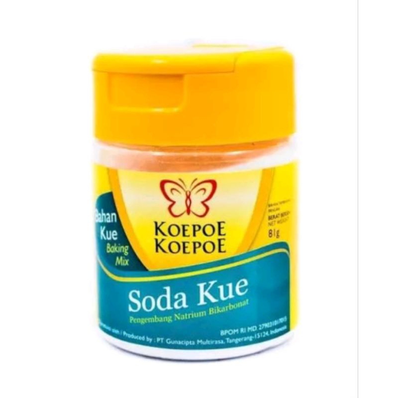 

Soda Kue 81 gr Merk Koepoe Koepoe