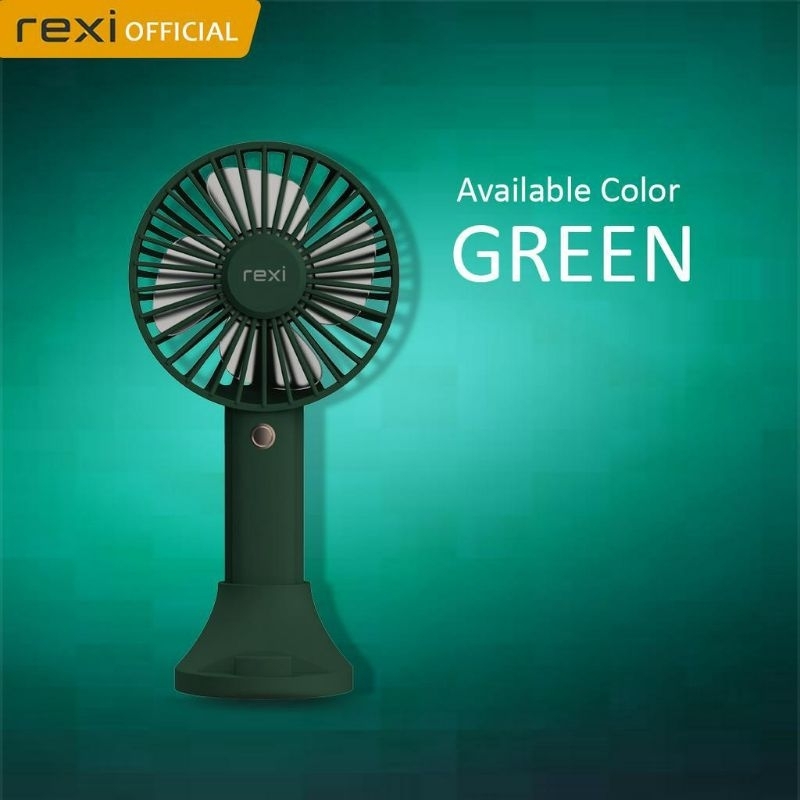 Rexi PF02 USB Mini Fan with Phone Holder