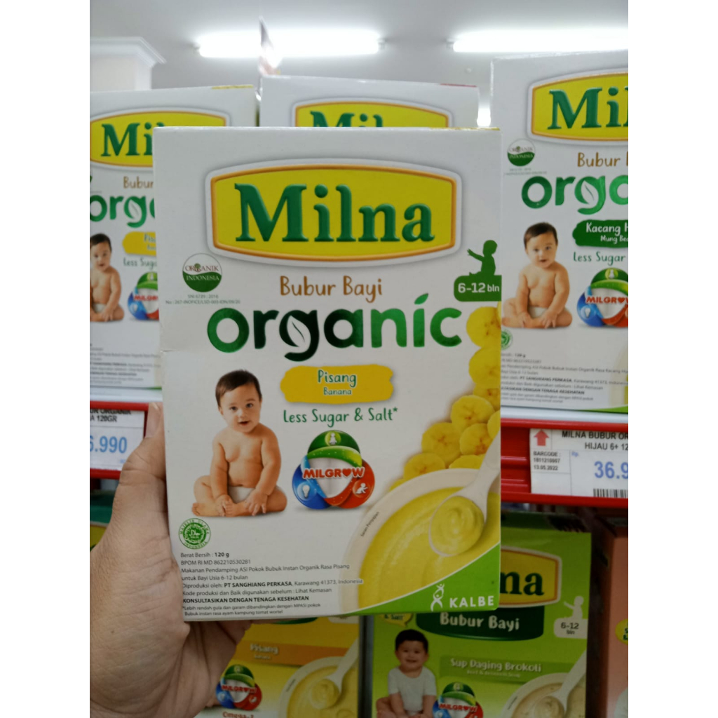 Milna Bubur Organik 120gr